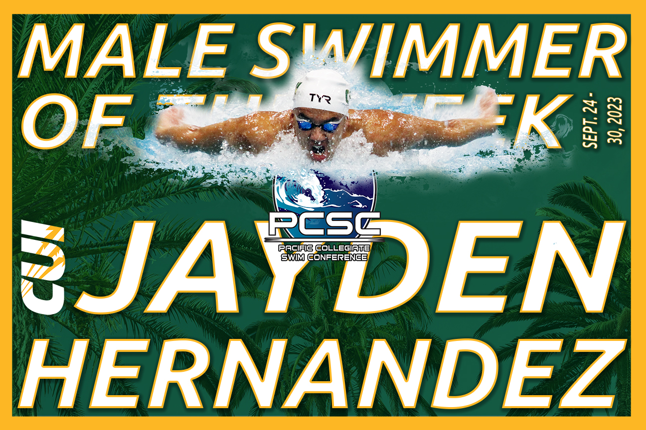 Male Swimmer of the Week Sept.24 - 30, 2023